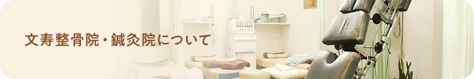 文寿整骨院・鍼灸院について
